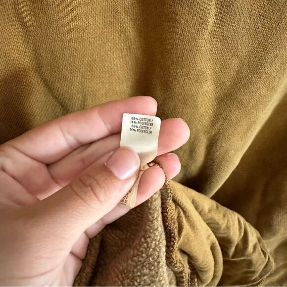 Aerie The Sweat Everyday “Mountain Season” Cozy Mock Neck Sweatshirt Size Large - Picture 5 of 8